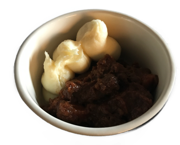 Runderstoofpotje met chocolade